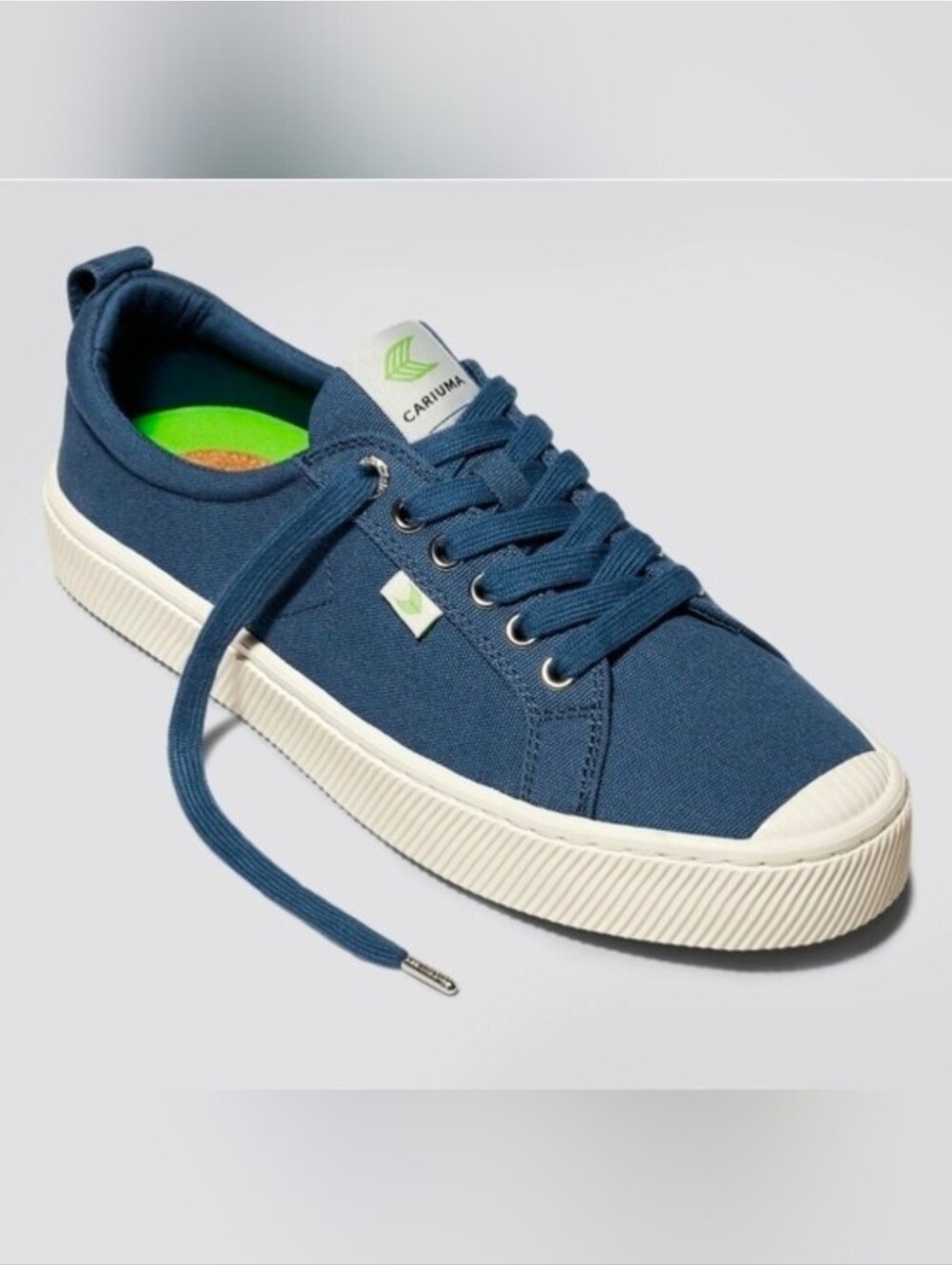NIB Cariuma OCA Low Canvas - Shadow Blue